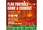 Father's Day Flag Football Game & Cookout