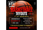 7/8 Grade Boys Basketball Tryouts